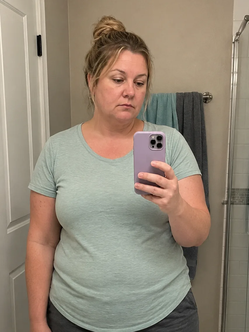 Susan H. before treatment