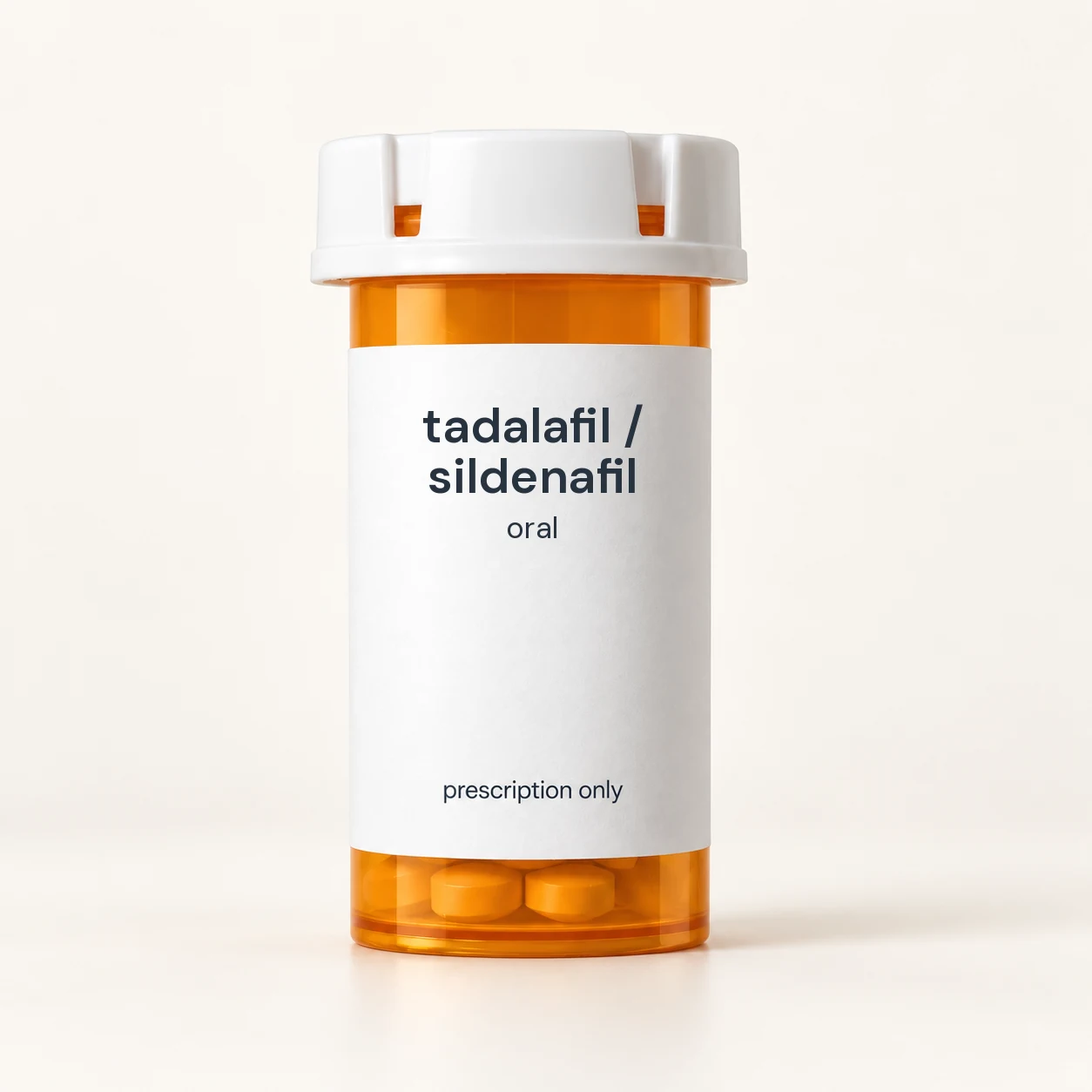 Tadalafil + sildenafil tablets · 6 tablets · 30-day supply